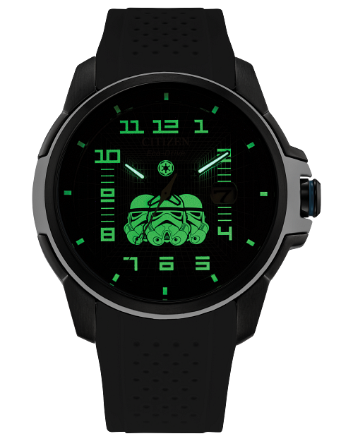 Imperial Stormtrooper Black Dial Polyurethane Strap AW1659 Imperial Stormtrooper Black Dial Polyurethane Strap AW1659